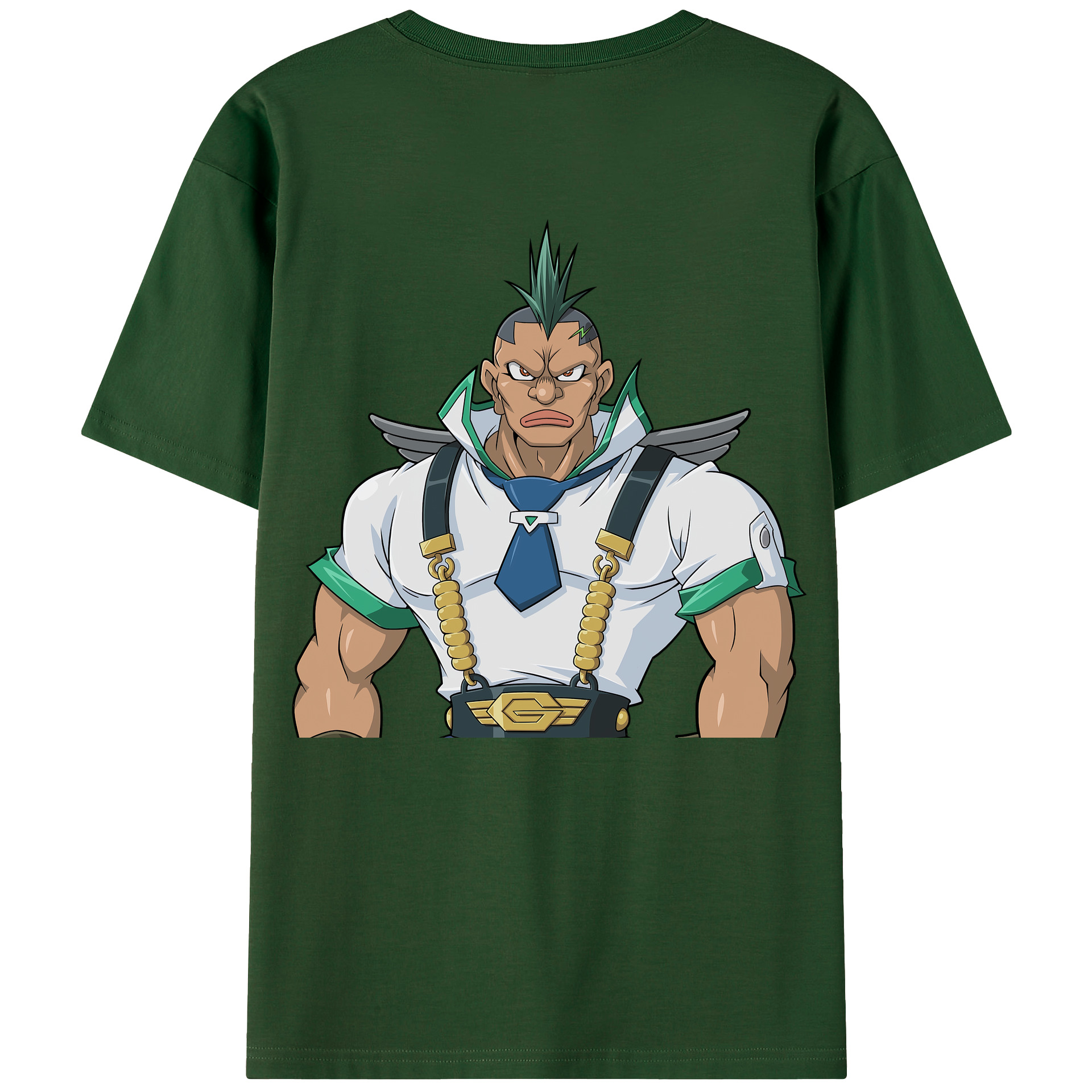 （画像用） 遊☆戯☆王 Yu-Gi-Oh! 綿100％半袖Tシャツ（背面プリント）